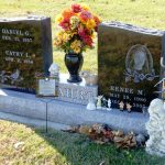 Custom designed family monument in Illinois