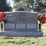 Custom designed family monument