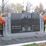 Double Monument at a cemetary in Illinois