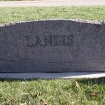 Custom monument at a cemetary